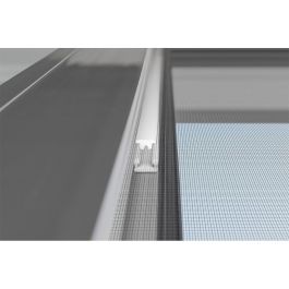 Schellenberg Mosquitera Easy Click 100x120cm Fibra de Vidrio 70470 - Resistente UV y Polen, Blanco/Antracita