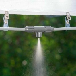 Gardena Kit de nebulización con manguera de 10m, 7 boquillas, clips para fijación y accesorios de conexión.
