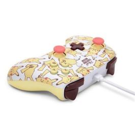 Mando con Cable PowerA para Nintendo Switch Pikachu Blush - Diseño Oficial, Botones Asignables, Cable USB-C 3m - Ref: 1526547-01 Mando con Cable PowerA para Nintendo Switch Pikachu Blush - Diseño Oficial, Botones Asignables, Cable USB-C 3m - Ref: 1526547-01