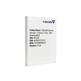 F-Secure Internet Security 1 Device, 3 Year - ESD-DownloadESD Precio: 143.49999961. SKU: B13VX67PZ4