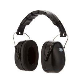 3M Peltor 90563e Protector Auditivo Plegable Negro SNR 30 dB para 94-105dB. Protección Auditiva Profesional.