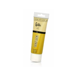 Liderpapel Pintura Acrílica Tubo 120 ml Ocre Amarillo