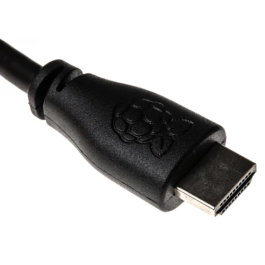 Raspberry Pi CPRP020-B Cable HDMI 2m HDMI Tipo A Estándar Negro