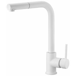 Grifo Monomando Imex GCE006BL Blanco Latón Acero Precio: 113.95000034. SKU: B1G5HK82JF