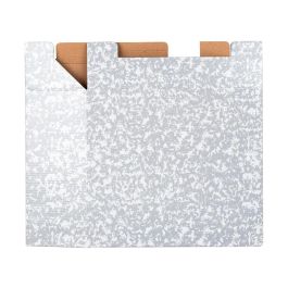 Caja Archivador Liderpapel Classic Red Cuarto Gris