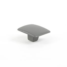 Rei Pomo Metálico 782 para Mueble Acabado Aluminio Zamak (4 Unidades) 37x37mm