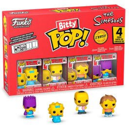 FUNKO Blister 4 figuras Bitty POP! Los Simpsons Maggie - Colección de personajes de dibujos animados Precio: 14.49999991. SKU: B154Z8N495