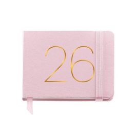 Agenda Anual (2026) Miquelrius Basic Chester Cosida Tapa Simil Piel Con Goma Pocket 105X74 S/V Rosa Precio: 8.79000023. SKU: B17JFAANCQ