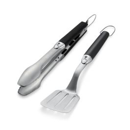 Weber 6645 Grillbesteck Kompakt - Juego de Utensilios para Barbacoa, 2 Piezas Precio: 67.50000004. SKU: B1BELH77CG