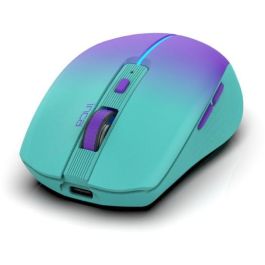 INCA IWM-511RM Ratón Inalámbrico Bluetooth 1600 DPI 6 Botones Azul