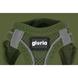 Gloria Arnés-Vestido Air Mesh Trek Star Verde XXXS (18-20 cm) Arnés ligero y transpirable para perros