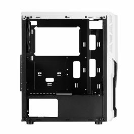 Mars Gaming MC-X2 Caja de Ordenador Blanco - Frontal en Acero, Ventiladores FRGB, Soporte para Gráficas Extragrandes y Refrigeración Líquida