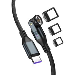 4smarts Cable magnético GravityCord USB-C 540 240W 1.8m