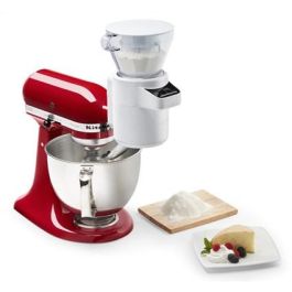 Kitchenaid 5KSMSFTA Tamizador + Balanza de Cocina para Resultados Deliciosos y Esponjosos