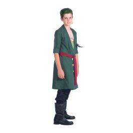 Disfraz roronoa zoro crema para el pelo, pendientes, chaqueta, pañuelo, fajín y pantalón talla 7-9 y Precio: 33.59000051. SKU: B1JP26CVAH