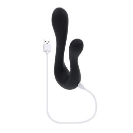 Vibrador Punto G Playboy The Swan Negro Vibrador Punto G Playboy The Swan Negro