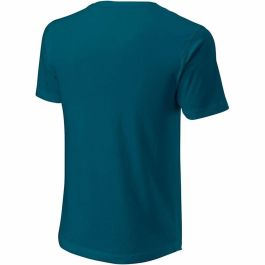 Camiseta de Manga Corta Hombre Wilson Azul