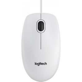 Logitech B100 Ratón Óptico USB Blanco con Conexión USB Tipo-A Precio: 8.49999953. SKU: S8412226