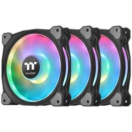 Thermaltake Riing Duo 14 RGB Radiator Fan 3 Pack, 140mm Dual, 500-1400 RPM, Multi-Color LED, Silencioso, Negro Precio: 110.88999988. SKU: S7801353