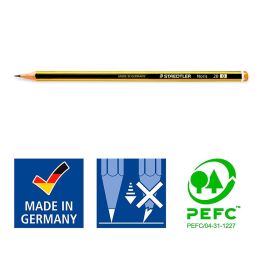 Lapices De Grafito Staedtler Noris N.0 2B Unidad 12 unidades