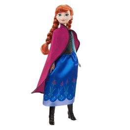 Mattel Hlw49 Muñeca Disney Frozen 2 Anna Viajera Articulada con Conjunto de Viaje y Accesorios para Niñas +3 Años