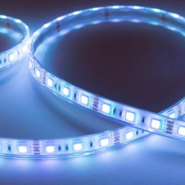 [CA-5050-12V-IP68-RGB] Tira LED SMD5050 RGB Sumergible IP68 5 Metros 72W 4000 Lúmenes 12V DC para Piscinas y Fuentes