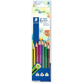 Staedtler 187 C6 Noris Colour Lápices de Colores Multicolor, 6 Piezas, Resistente a la Rotura, para Niños +3 Años Precio: 14.88999985. SKU: B144T355FD