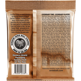 ERNIEBALL 92/8 Phosphor Bronze Juego Acústica 12 Cuerdas Light 10-48