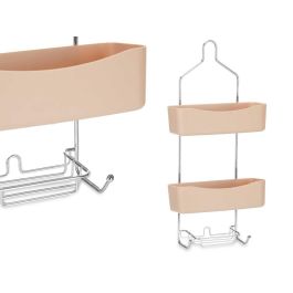 Estantería de Ducha 2 Pisos Beige 28x60x14 cm - Berilo (6 Unidades) Estantería de Ducha 2 Pisos Beige 28x60x14 cm - Berilo (6 Unidades)