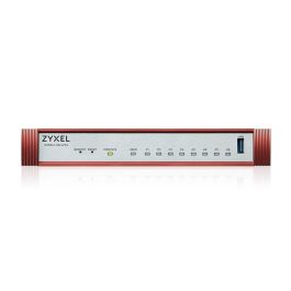 Zyxel USG FLEX 100H Firewall de seguridad con rendimiento de 3 Gbit/s y VPN de 750 Mbit/s, 8 puertos GbE