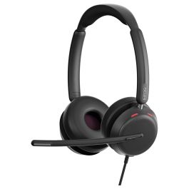 EPOS Impact 860 Auriculares Alámbricos USB Tipo C para Oficina y Centro de Llamadas, Diadema, Binaurales, Negro, 20-20000 Hz