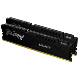 Kingston FURY Beast Módulo de Memoria DDR5 16GB (2x8GB) 5600 MT/s CL36 para PC Intel XMP 3.0 AMD EXPO con Disipador Bajo Perfil Kingston FURY Beast Módulo de Memoria DDR5 16GB (2x8GB) 5600 MT/s CL36 para PC Intel XMP 3.0 AMD EXPO con Disipador Bajo Perfil