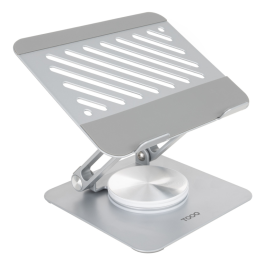 TooQ Soporte de Sobremesa Rotación 360° Ajustable para Tablets y Dispositivos hasta 13" Plata Precio: 12.50000059. SKU: B1JYXQP7K2
