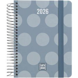 Agenda Anual (2026) Grafoplas Design Espiral Tapa Extra Con Goma A6 170X145 D/P Dots Precio: 12.50000059. SKU: B1B2ZXEP6S