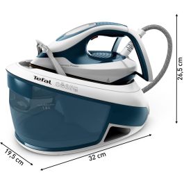 Tefal Express Power SV8111 Centro de Planchado 6.2 bar, 430 g/min, Suela Durilium AirGlide Autoclean, Depósito 1.8L