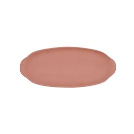 Quid Mineral Gres Bandeja Oval Cerámica Texturizada Terracota 13x30,5 cm Precio: 6.69000046. SKU: B1HENCCGV9