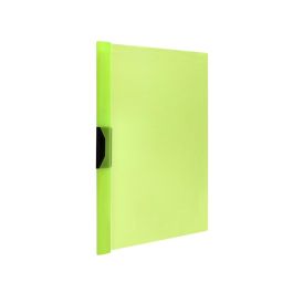 Carpeta Liderpapel Dossier Pinza Lateral 45303 Polipropileno Din A4 Verde Cla30 Hojas Pinza Deslizante