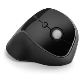 Kensington Ratón Vertical Inalámbrico Pro Fit K75501EU Negro Ergonómico para Mano Derecha con Receptor USB