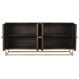 Buffet Moderno DKD Home Decor Marron Oscuro Dorado 47 x 76.2 x 157.5 cm