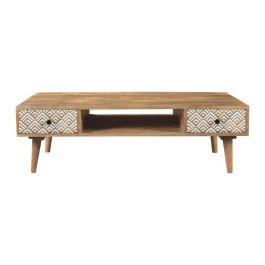 Mesa de Centro DKD Home Decor 120 x 60 x 45 cm Madera de mango Precio: 254.79000008. SKU: S3044314