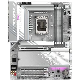 GIGABYTE Z890 AORUS ELITE WIFI7 ICE Placa Base para Intel Core Ultra (Serie 2), DDR5, Wi-Fi 7, Thunderbolt 4