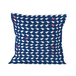 Funda de almohada HappyFriday Moshi Moshi Whale Multicolor 80 x 80 cm