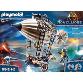 Playmobil Zeppelin Novelmore Dario DaVanci con Bruce Benett, cañones y accesorios