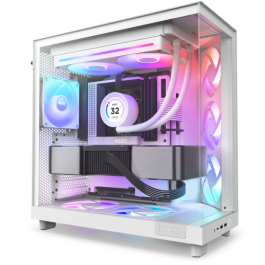 NZXT RF-U28HF-W1 sistema de refrigeración para ordenador Carcasa del ordenador Ventilador Blanco 1 pieza(s)