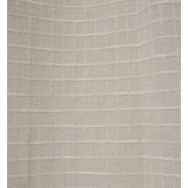 DKD Home Decor Cortina Boho Beige 260 x 140 cm Algodón y Poliéster con 8 Anillas Juego de 2 Unidades