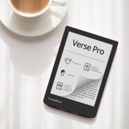 PocketBook Verse Pro - Ebook 6" SMARTlight, IPX8, Audiolibros, Bluetooth, 16GB - Azure/Passion Red