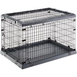 FERPLAST Caja de transporte Superior 105 73x77x107 cm - Negro FERPLAST Caja de transporte Superior 105 73x77x107 cm - Negro