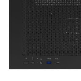 Zalman P30 Air Black Mini Tower PC micro ATX/Mini-ITX con ventana lateral de vidrio templado