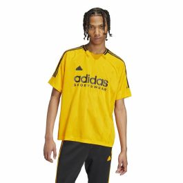 Camiseta de Manga Corta Hombre Adidas Tiro Nations Pack Naranja