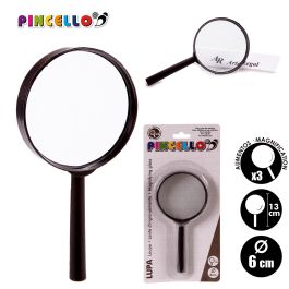 Lupa Vidrio Con Mango Negro Diam 6Cm Pincello (48 Unidades) Lupa Vidrio Con Mango Negro Diam 6Cm Pincello (48 Unidades)
